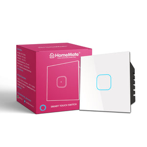 1 Gang Smart Touch Switch White