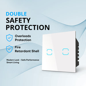 2-Way Smart Touch Switch White