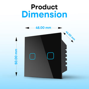 2 Gang Smart Touch Switch