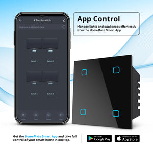 4 Gang Smart Touch Switch