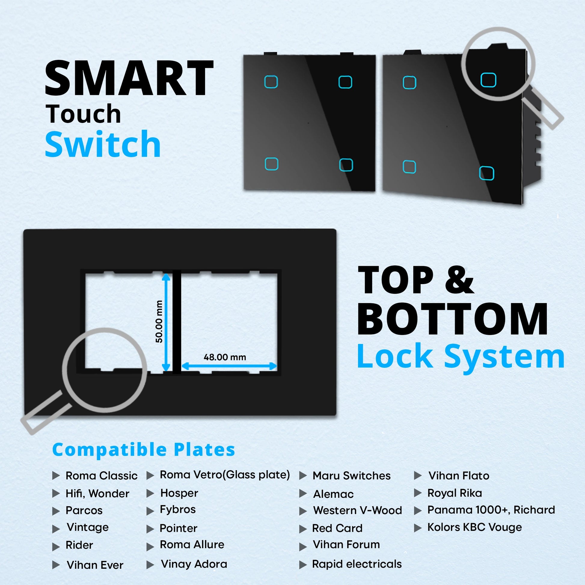4 Gang Smart Touch Switch