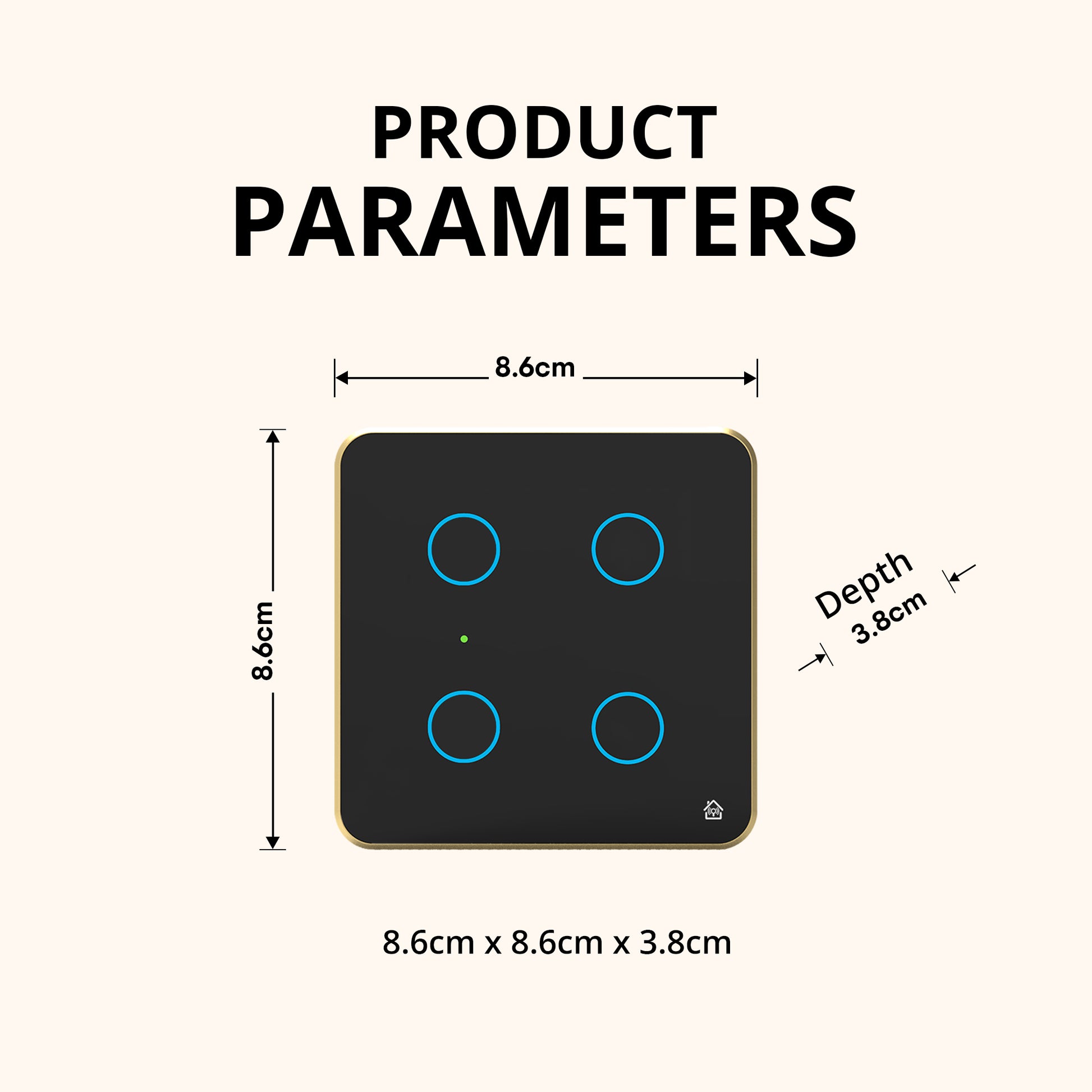Touch Panel 4 Switch