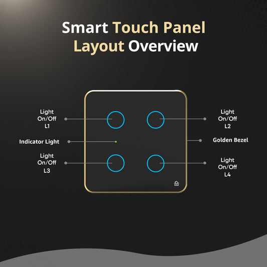 Touch Panel 4 Switch