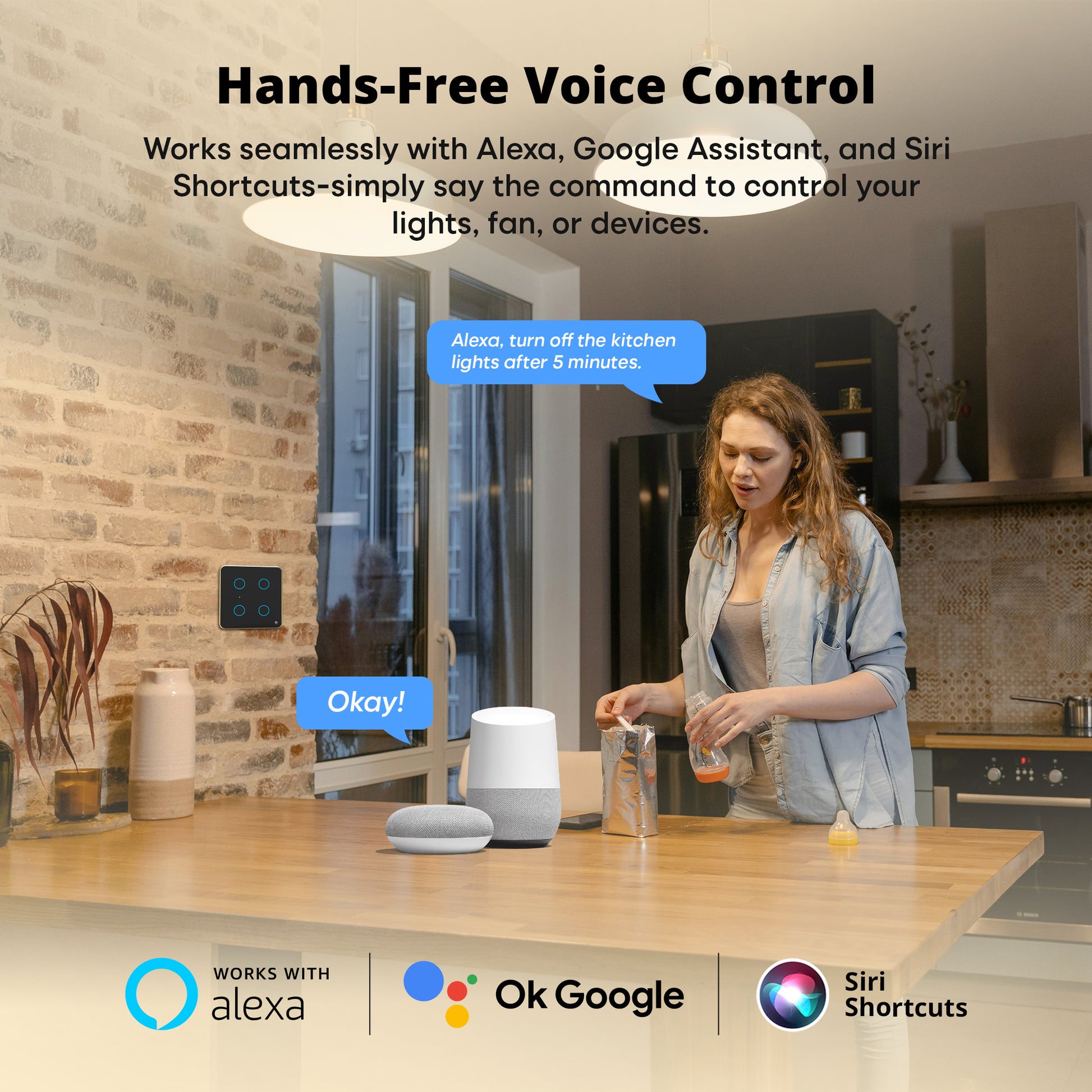 Touch Panel 4 Switch