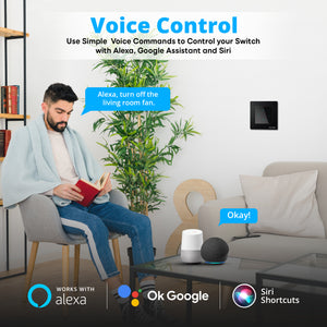 Smart Fan Regulator Touch Switch