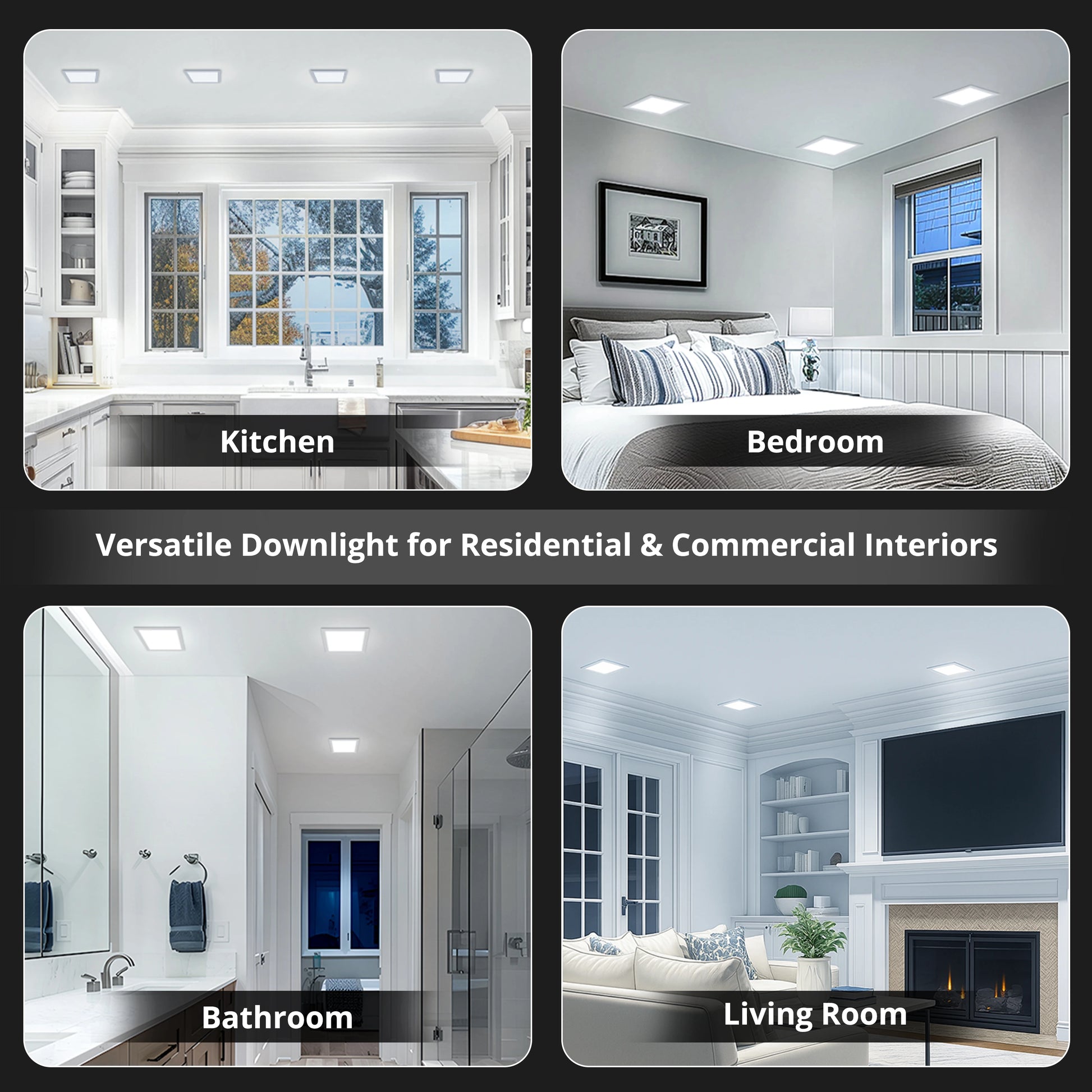 Smart CCT Downlight-Square