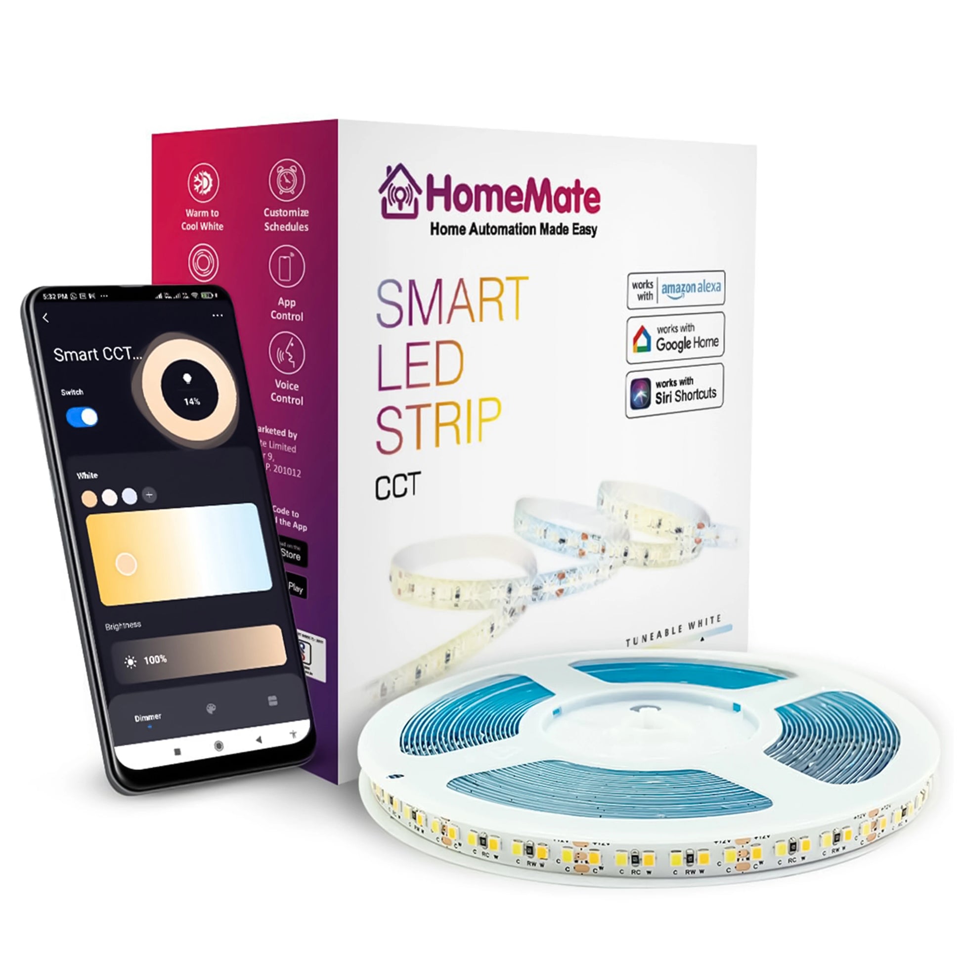 Smart CCT LED Strip Light