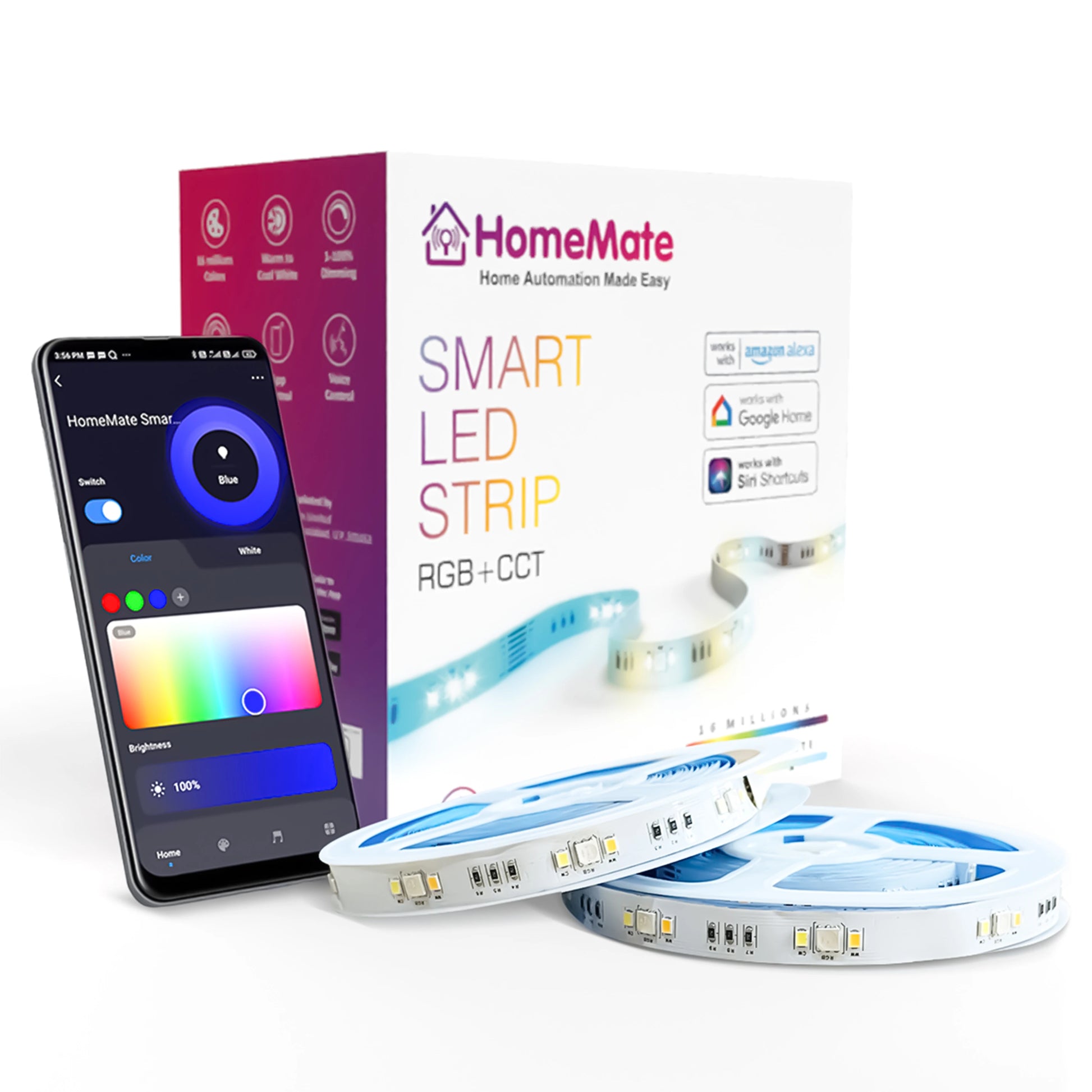 RGB+CCT LED Strip Light