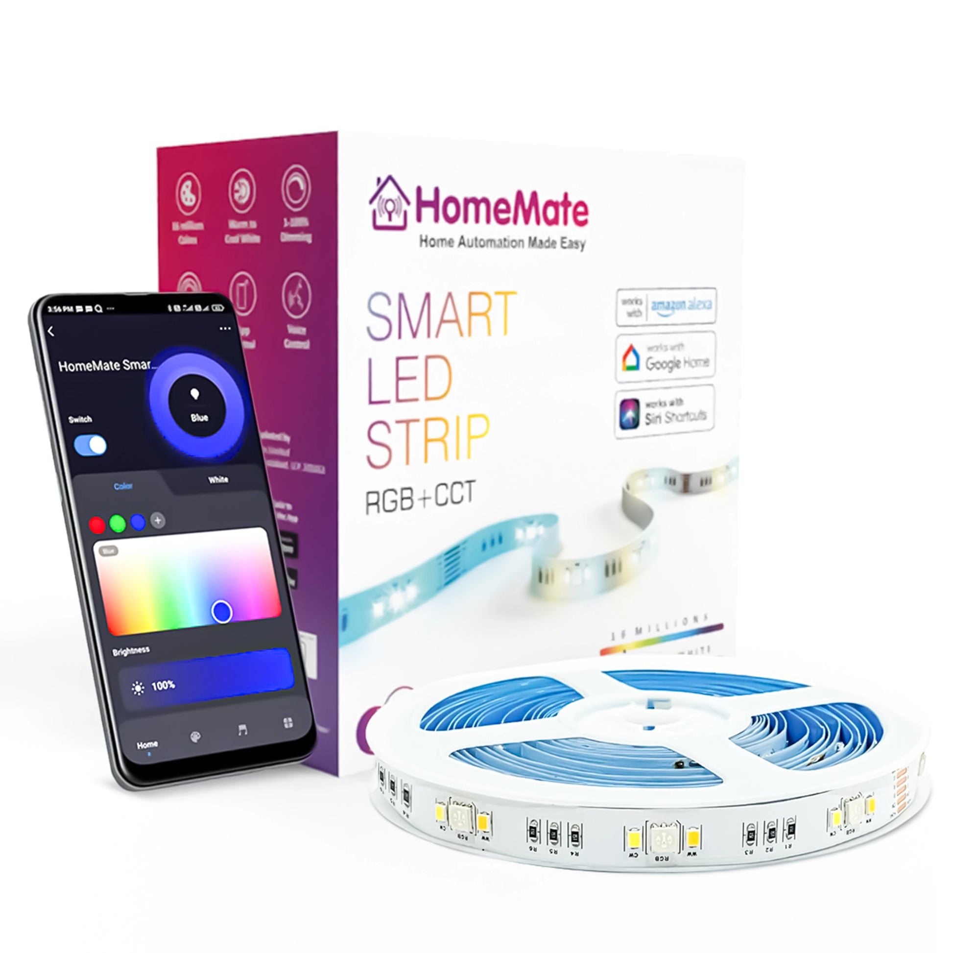 RGB+CCT LED Strip Light