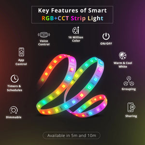 RGB+CCT LED Strip Light