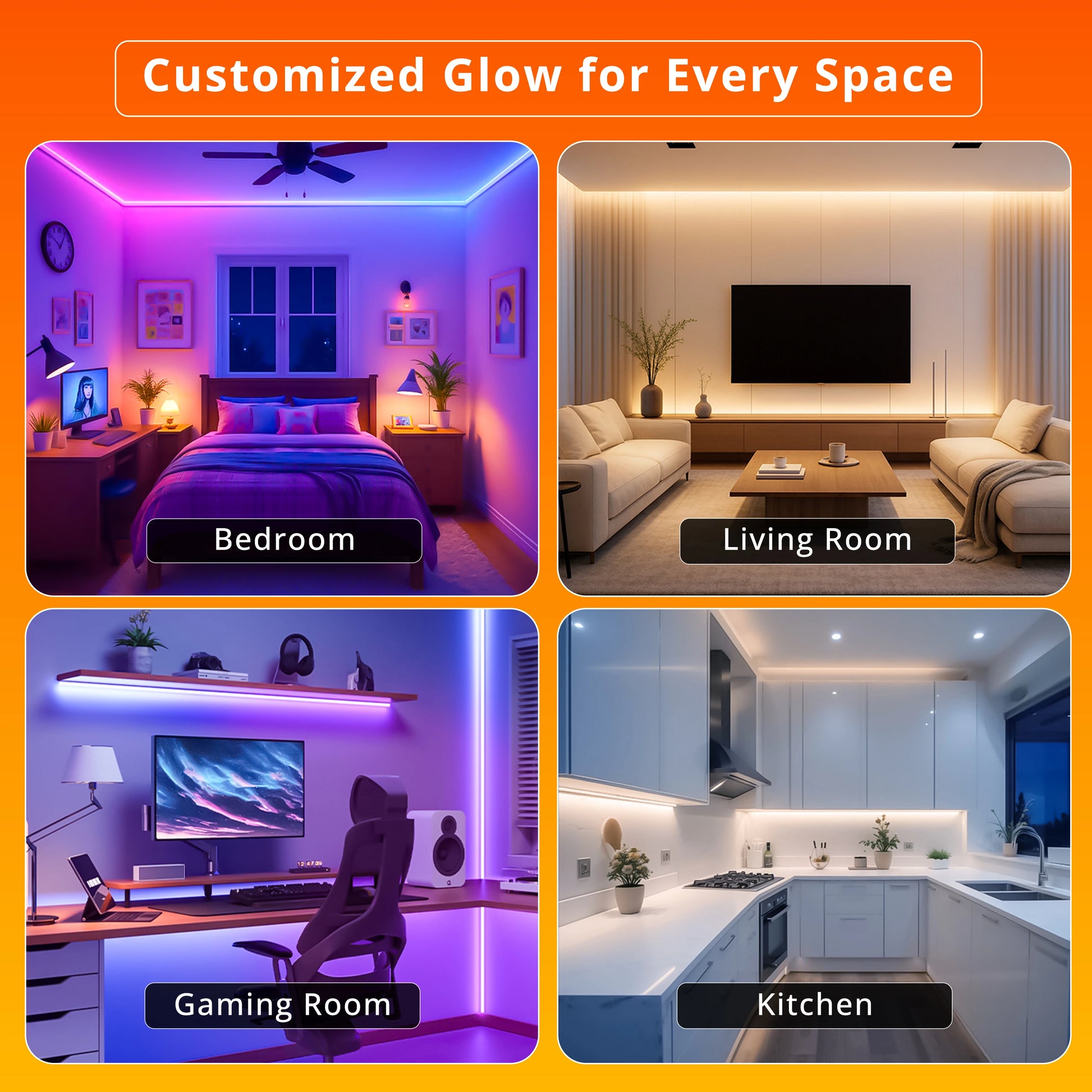 RGB+CCT LED Strip Light