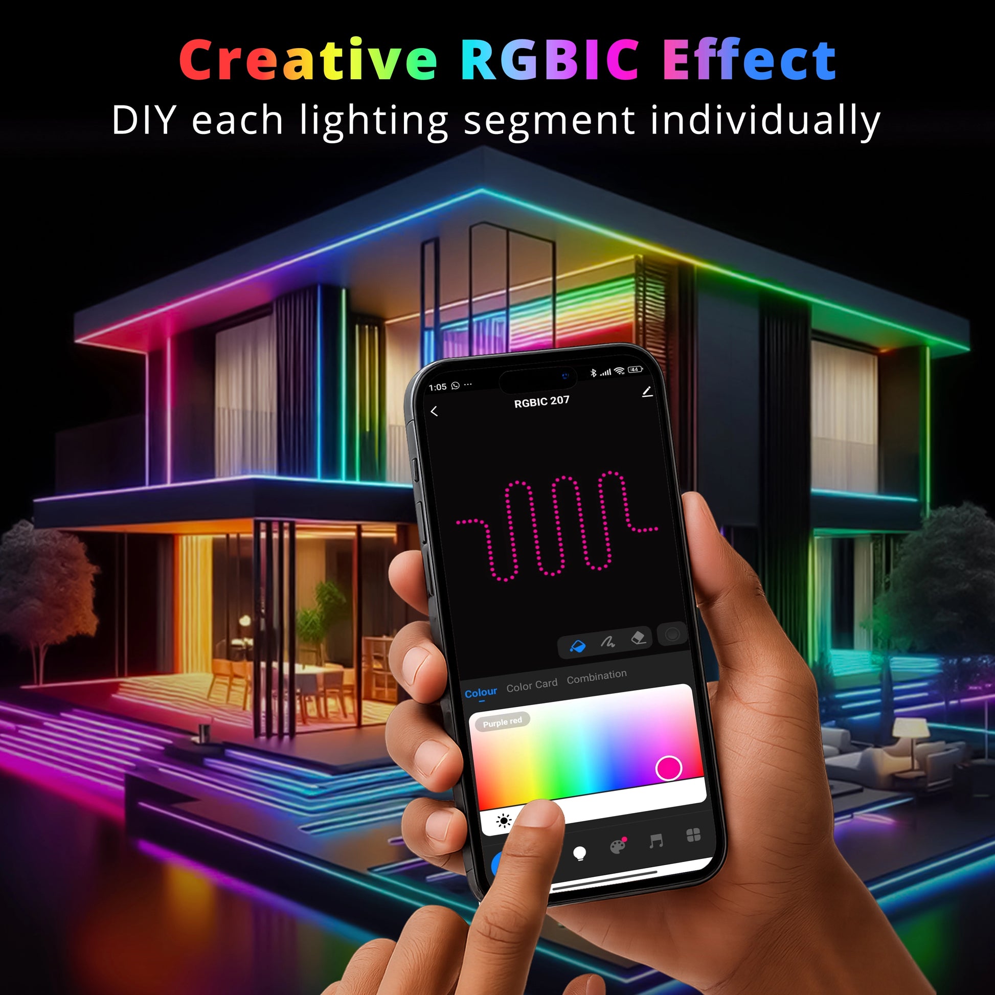 RGBIC Dreamcolor LED Strip Light