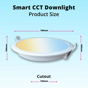 Smart CCT Downlight-Rounded