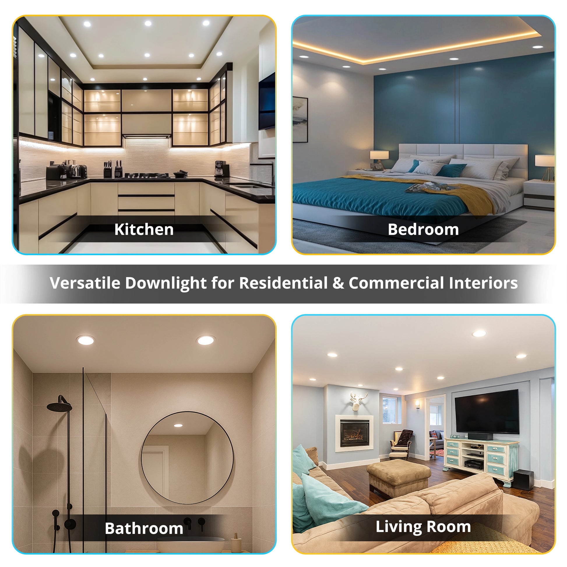 Smart CCT Downlight-Rounded