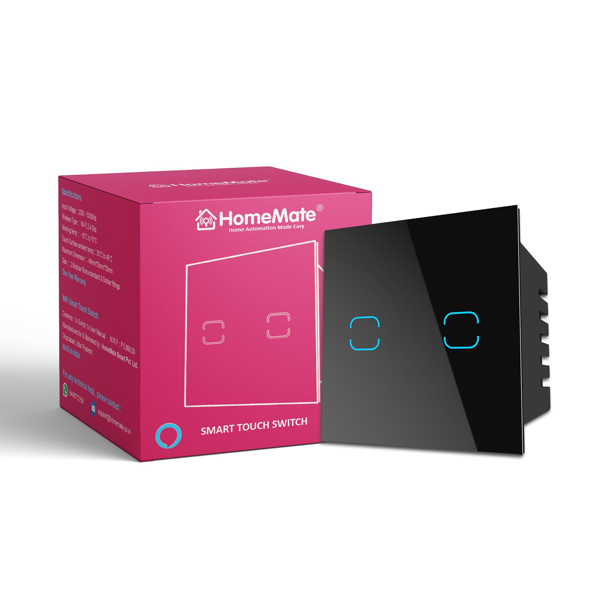 2-Way Smart Touch Switch