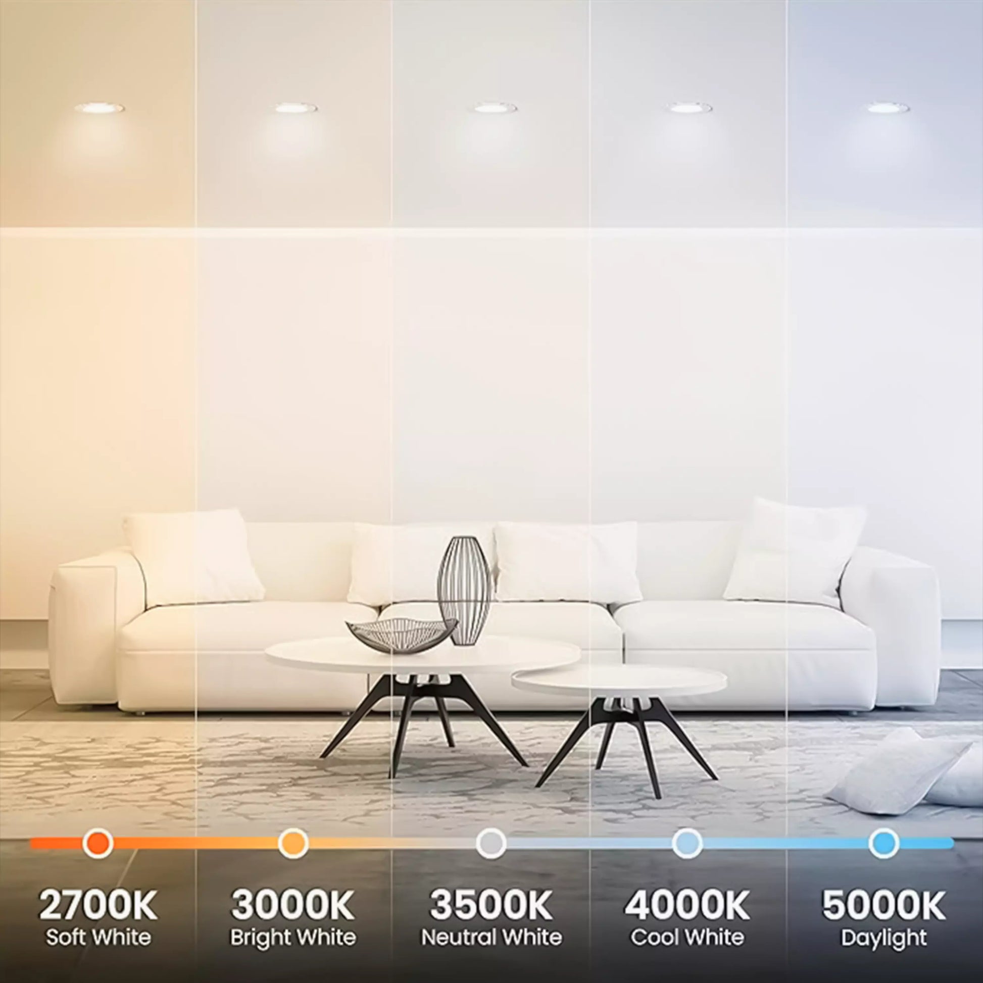 Smart CCT LED COB Light