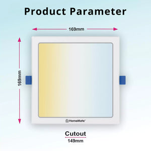 Smart CCT Downlight-Square
