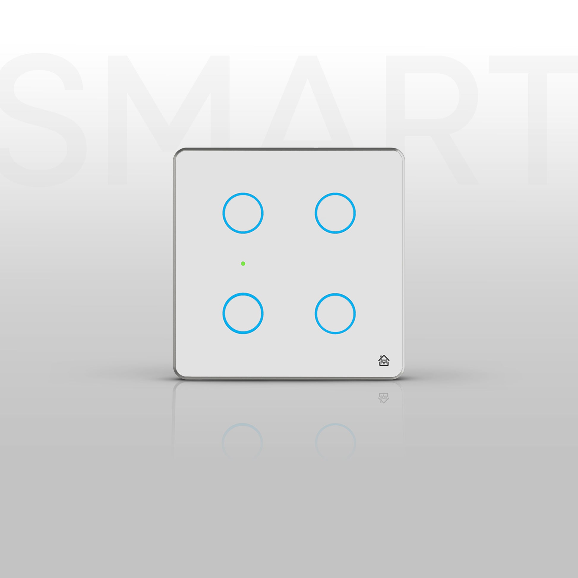 Touch Panel 4 Switch (White)