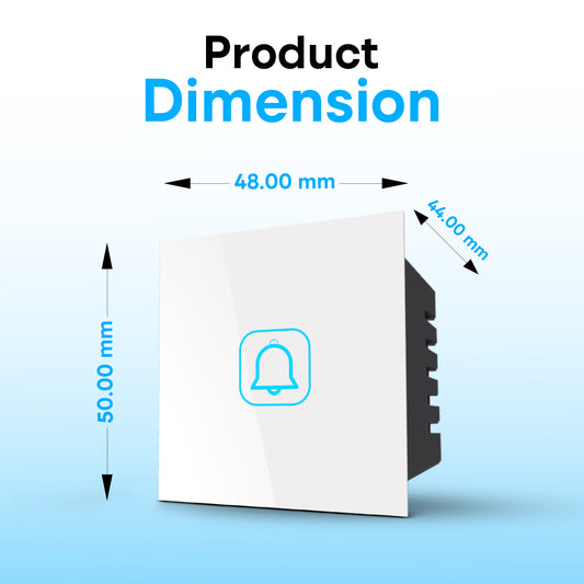 Doorbell Touch Switch White